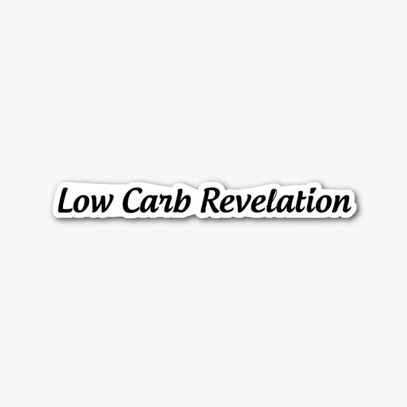Low Carb Revelation Sticker